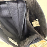 Lardini Tailored Trousers in Wool and Technical Fabric - Navy Blue