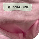 Manuel Ritz Pink Linen Shirt