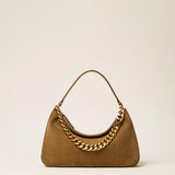 Borsa Hobo Liliane in Pelle Scamosciata