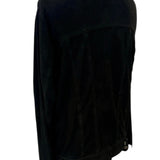 Andrea D'Amico Suede Shirt - Black