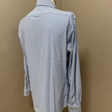 Xacus Active Shirt - The Journey Collection | Non-Iron Light Blue Striped