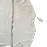 T-Shirt Lardini Panna in Super Cotone - Taglia L