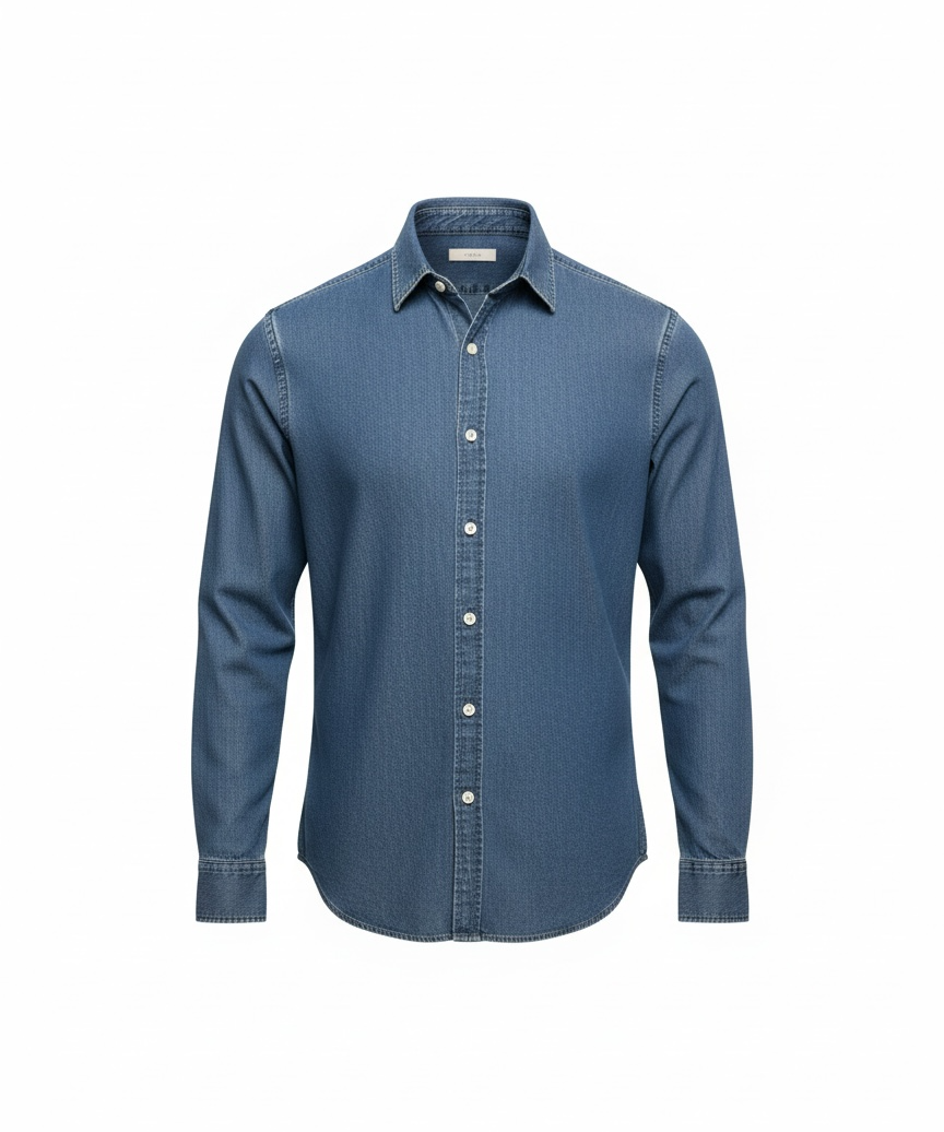 Gherardi Denim Shirt - Size XL (Collar 42)