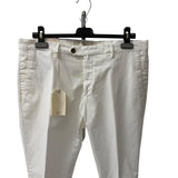 Pantaloni Briglia 1949 Uomo in Cotone Bianco - Taglia 50