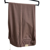 Briglia 1949 – Pantalone Sartoriale "Easy" con Pinces in Misto Lana – Marrone Malva/Tortora