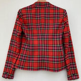 Blugirl Plaid Tartan Jacket