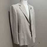 Lardini Sartoriale Jacket – Slub Linen and Cotton