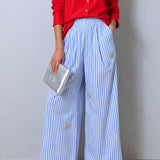 Striped Jewel Trousers