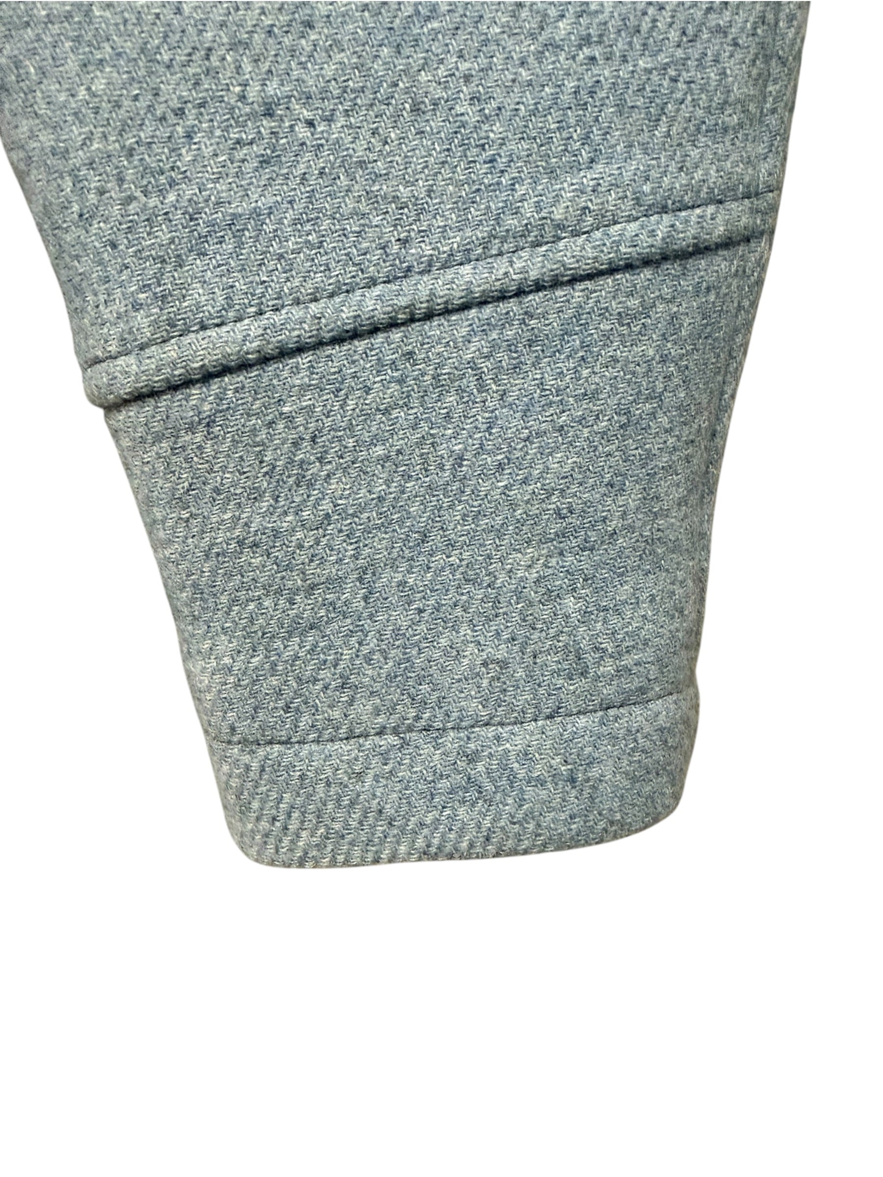 Caban Peacoat Uomo Camplin Rain Wool Island – Azzurro, immagine 6