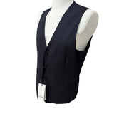Lardini Sartorial Midnight Blue Waistcoat – Fresh Wool – Size 46