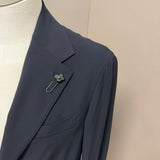 Giacca Uomo Lardini "Easy Wear" Blu Scuro Sfoderata, immagine 7