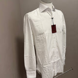 Barba Napoli Shirt - Journey Collection - Optical White (Size 41/L)