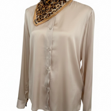 Roberto Cavalli shirt with scarf