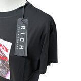 T-Shirt John Richmond "Rock 'N' Roll" - Nera - Taglia L (50)