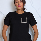 Jewel pocket T-shirt