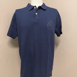 Aspesi Short Sleeve Polo Shirt - 100% Cotton Navy Blue