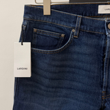 Jeans Uomo Lardini in Denim Blu Medio – Lavaggio Effetto Used