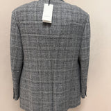 Giacca Uomo Lardini Principe di Galles in Lana Vergine e Cashmere – Grigio