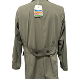 Trench Double Face Kired - Blu Navy & Verde Oliva - Taglia 52