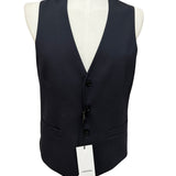 Lardini Sartorial Midnight Blue Waistcoat – Fresh Wool – Size 46