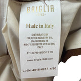 Pantaloni Briglia 1949 Modello Tiberios - Lana Vergine - Marrone - Taglia 54