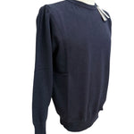 Maglia Girocollo Uomo Lardini in Cashmere – Blu Notte, immagine 4