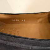 Mocassini Doucal’s Uomo Taglia 42 - Camoscio Grigio con Nappine
