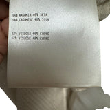 Lardini Sartoriale Jacket - Cream - Cashmere and Silk