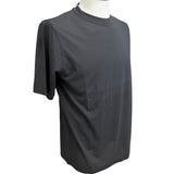 T-Shirt Kired in Crêpe di Cotone – Grigio Scuro taglia L