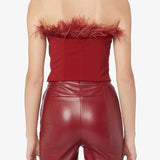 Patrizia Pepe corset top