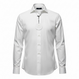 Atpco White Cotton Shirt – Elegant and Versatile size 42