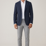 Giacca Uomo Lardini "Easy Wear" Blu Scuro Sfoderata