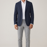 Giacca Uomo Lardini "Easy Wear" Blu Scuro Sfoderata