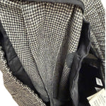 Pantaloni Lardini Misto Lana e Cashmere Taglia L (50) - Motivo Pied de Poule Grigio, immagine 10