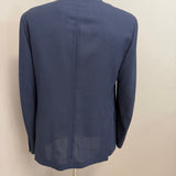 Abito Lardini Blu in Pura Lana - Trama Principe di Galles - Taglia 52