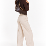 Borsa Hobo Liliane in Pelle con Doppio Manico