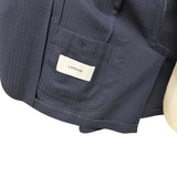 Giacca Lardini "Easy Wear" in Fresco Lana - Blu Navy - Taglia 52