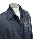 Fay Trench Coat with Removable Inner Vest - Made in Italy