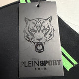 Polo Plein Sport "Swim" - Nero e Verde Neon