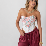 Garden corset top