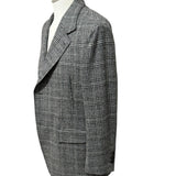 Lardini Virgin Wool and Cashmere Jacket – Prince of Wales Check