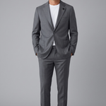 Lardini - Abito Elegante in Pure Virgin Wool - Grigio