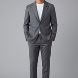 Lardini - Abito Elegante in Pure Virgin Wool - Grigio