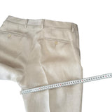 Abito Lardini Doppiopetto Beige in Lino e Seta - Taglia 50