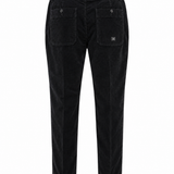 Pantaloni Uomo C.P. Company in Velluto a Coste Nero – Loose Fit