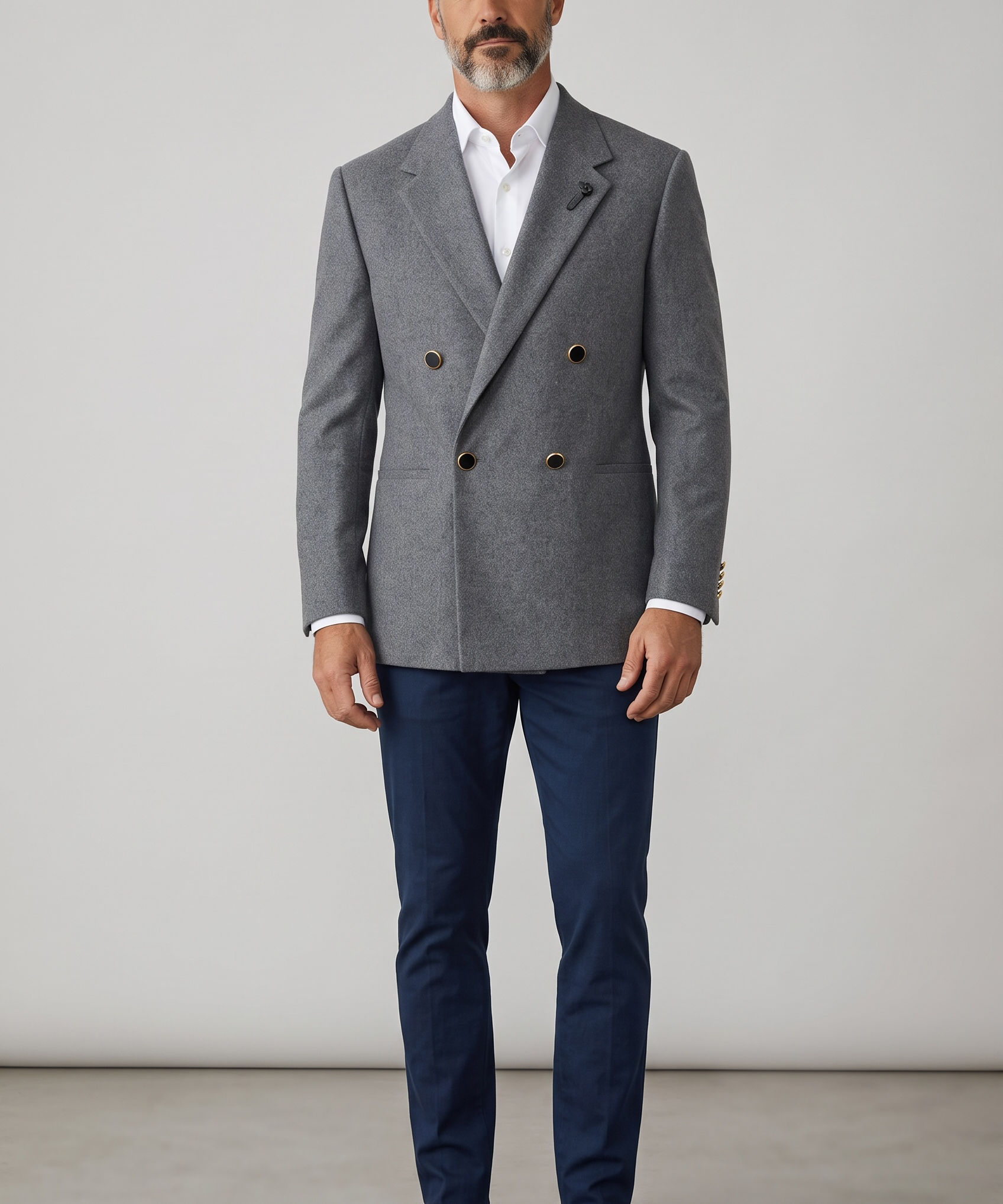 Giacca Lardini Cashmere e Lana taglia L (50) doppiopetto