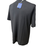 T-Shirt Kired in Crêpe di Cotone – Grigio Scuro taglia L