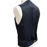Lardini Sartorial Midnight Blue Waistcoat – Fresh Wool – Size 46