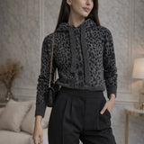 Paolo Pecora Milano animal print hoodie