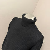 Daniele Fiesoli Maglia Collo Alto in Lana Extra Fine Antracite